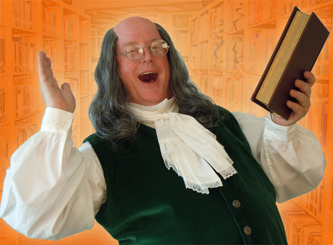 Ben Loves Books - an educational show for children, about the joy of reading Benjamin Franklin Loves Books